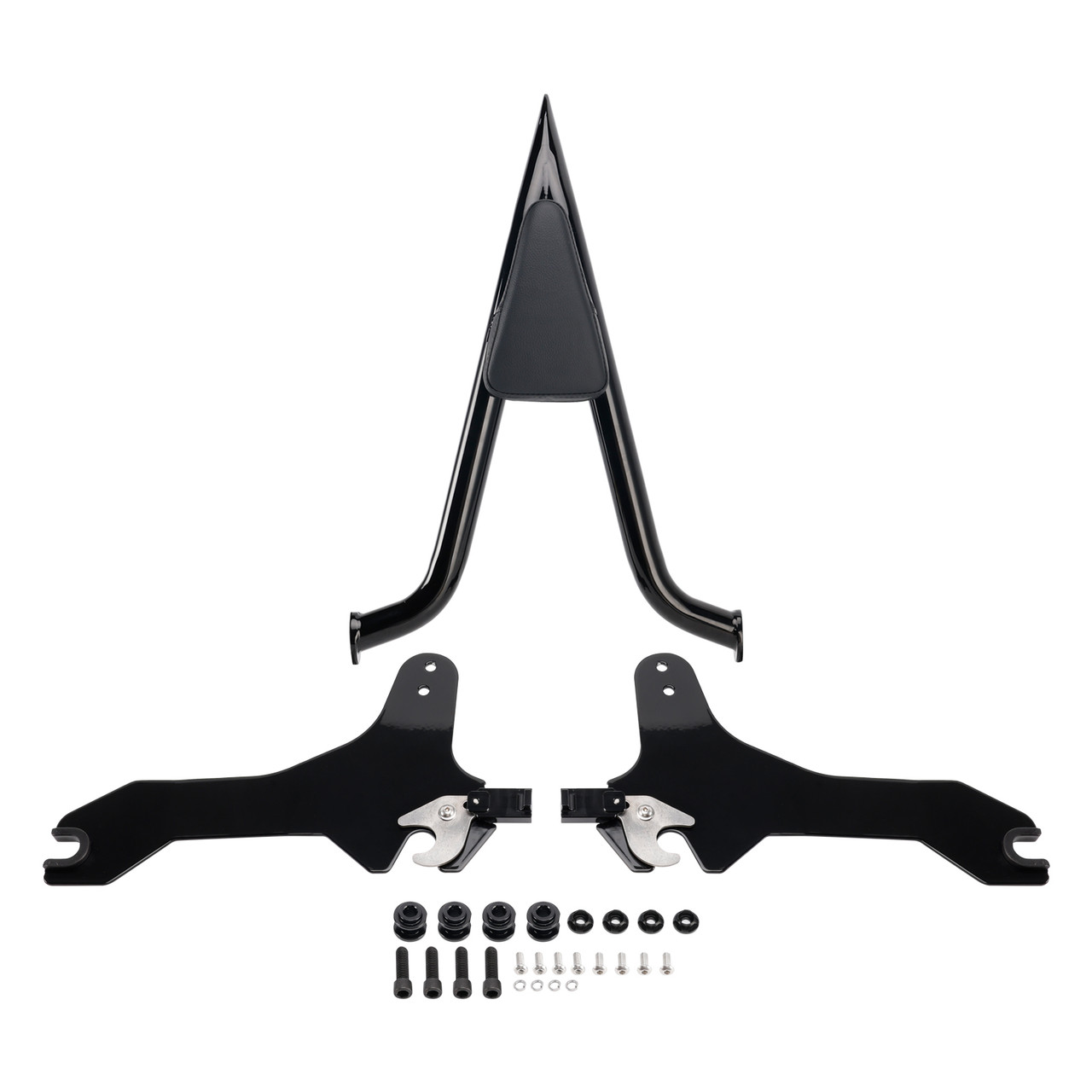 2018+ Softial Breakout 114 FLFB FLFBS FXBR RXBRS Passenger Sissy Bar Backrest Black Generic
