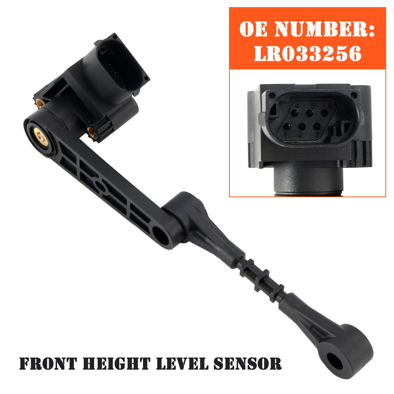 Discovery 5 Range Rover Sport L405 L494 Front Height Level Sensor LR033256 Generic