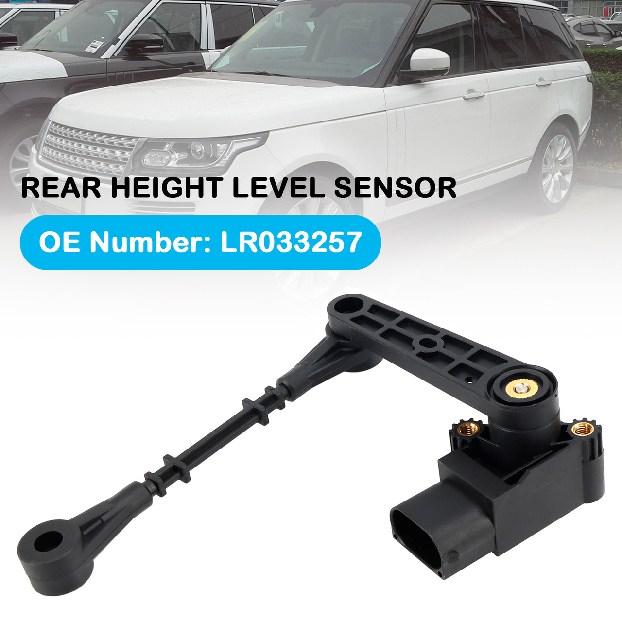 DISCOVERY 5 RANGE ROVER SPORT L405 L494 REAR HEIGHT LEVEL SENSOR LR033257 Generic