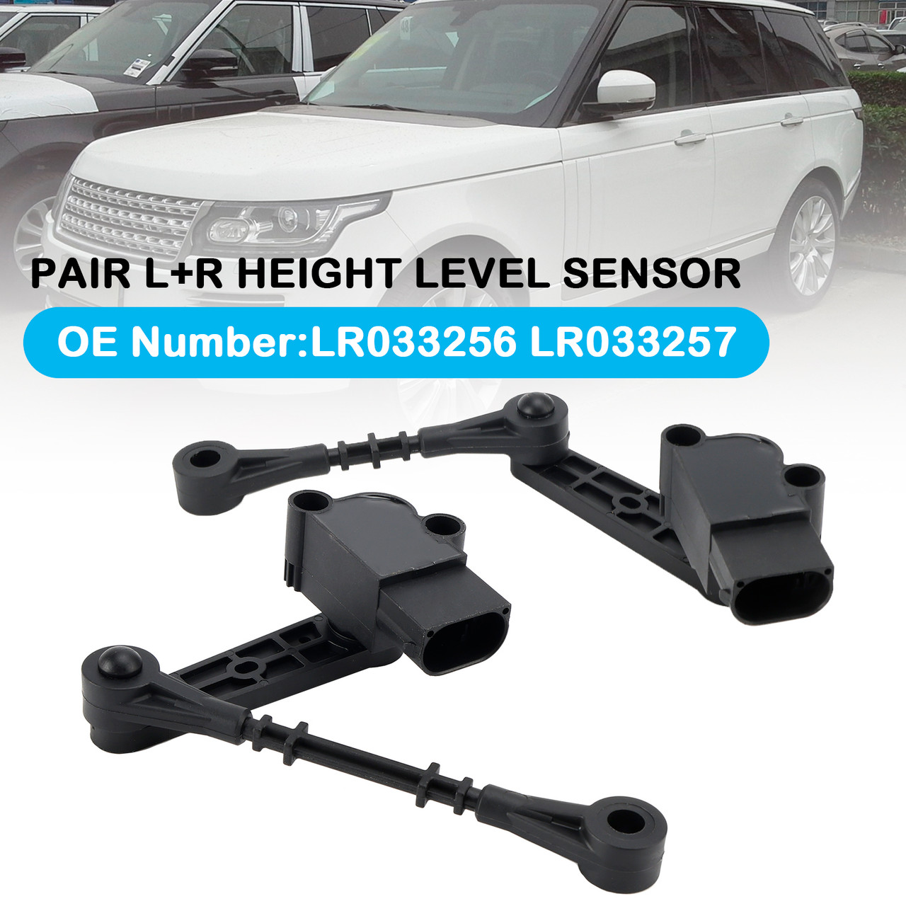 Discovery 5 Range Rover Sport L405 L494 Pair L+R Height Level Sensor LR033256 LR033257 Generic