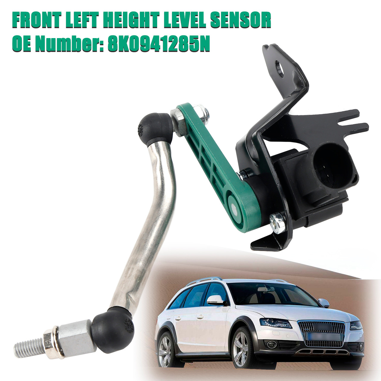 2007-2017 Audi A5 Front Left Headlight Range Adjustment Sensor Front Left 8K0941285N Generic