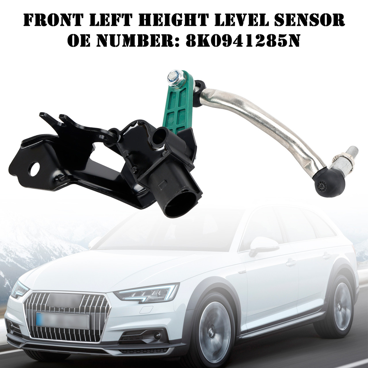 2007-2017 Audi A5 Front Left Headlight Range Adjustment Sensor Front Left 8K0941285N Generic