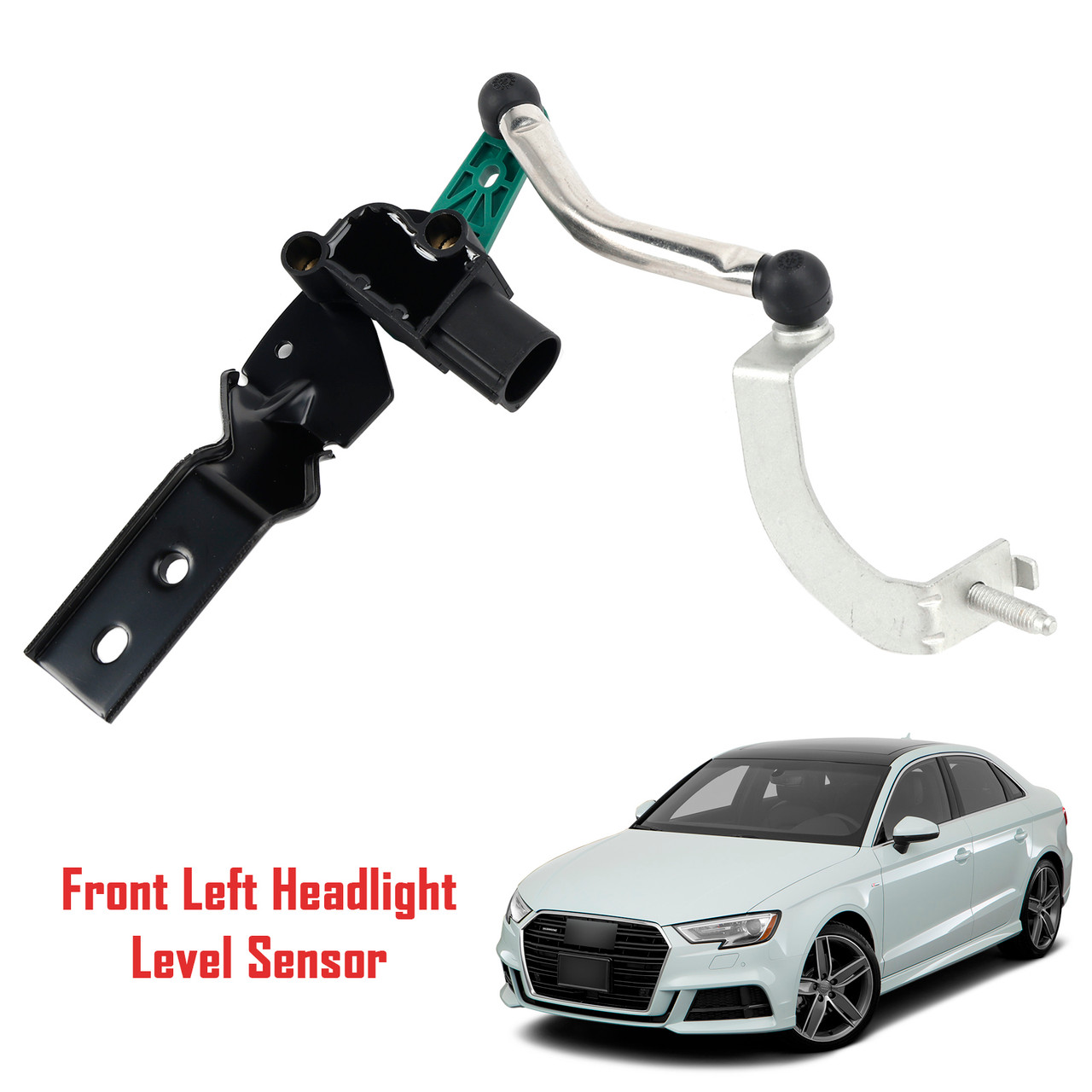 2018-2021 Seat Tarraco KN2 Front Left Headlight Level Sensor 3Q0412521A/5Q0907503 Generic