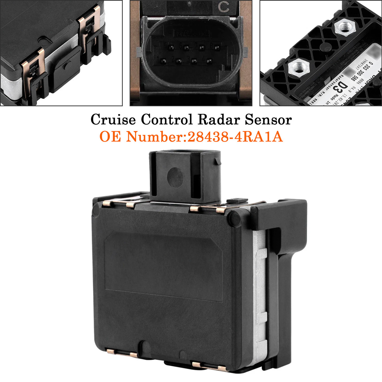 2016-2018 Nissan Maxima 3.5L V6 CVT SEDAN SL Front Cruise Control Radar Sensor 28438-4RA1A Generic