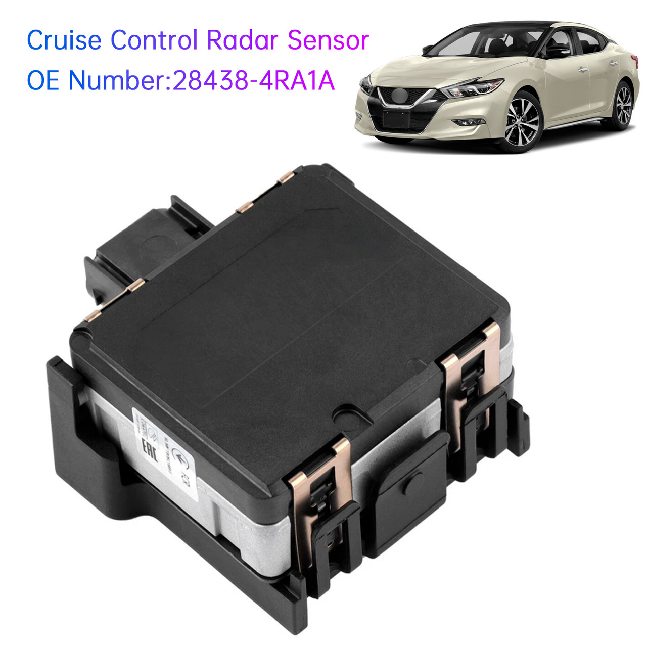 2016-2018 Nissan Maxima 3.5L V6 CVT SEDAN SL Front Cruise Control Radar Sensor 28438-4RA1A Generic