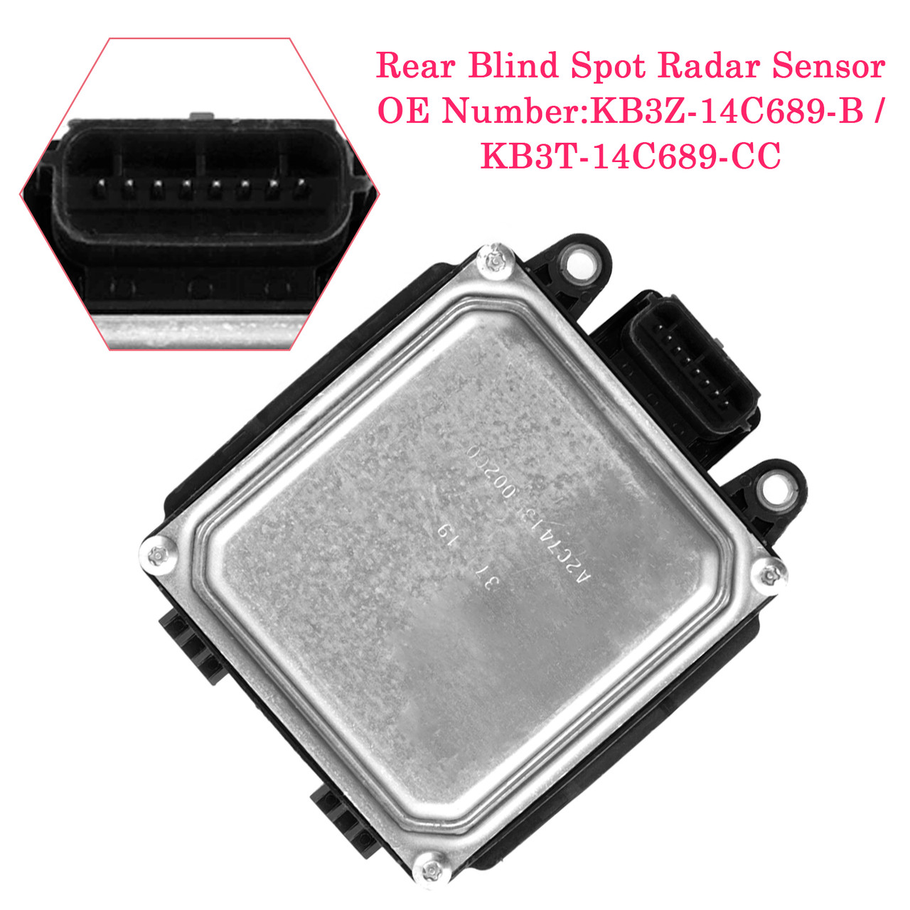 2019-2020 Ford Ranger Rear Blind Spot Radar Sensor KB3Z-14C689-CC Generic