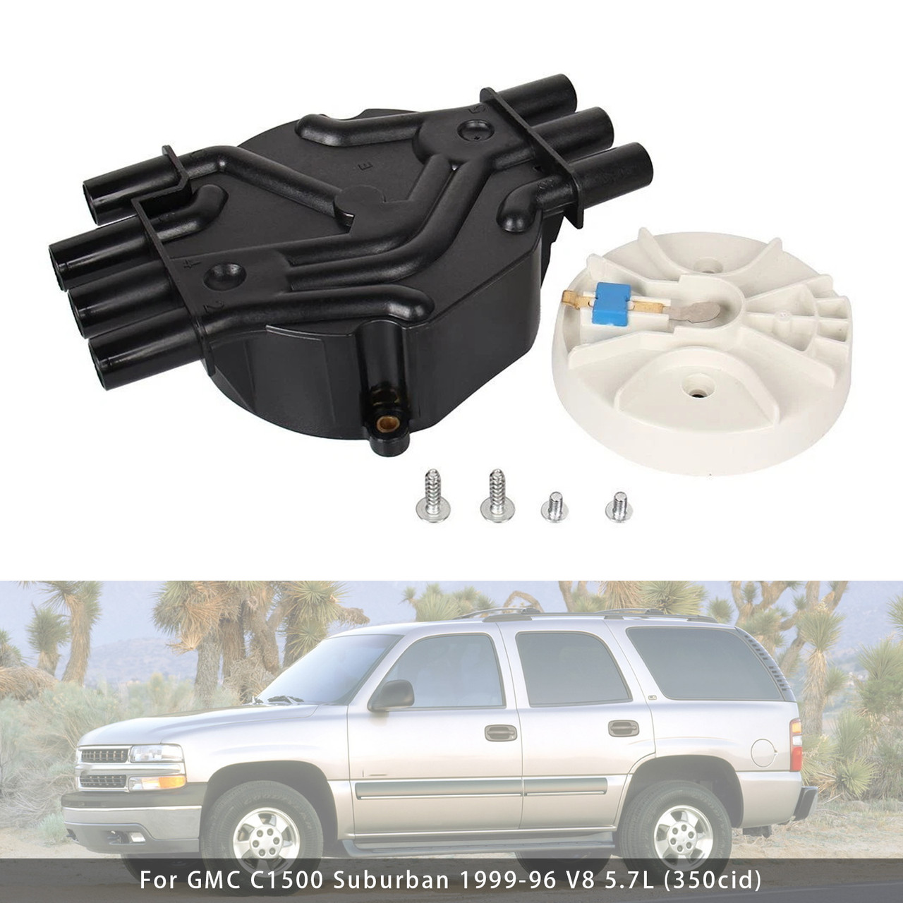 1999-2000 Cadillac Escalade Distributor Cap and Rotor Kit 10452459 Generic
