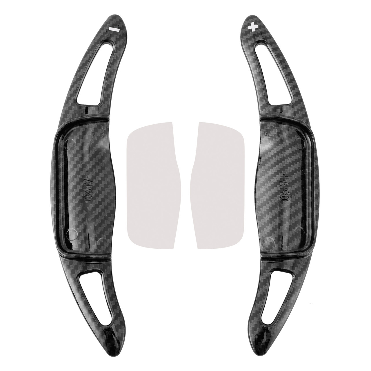 2019-2022 Toyota Corolla Carbon Look Steering Wheel Paddle Shifter Extension Carbon Fiber Black Look Generic 2019-2022 Toyota Corolla Carbon Look Steering Wheel Paddle Shifter Extension Carbon Fiber Black Look Generic