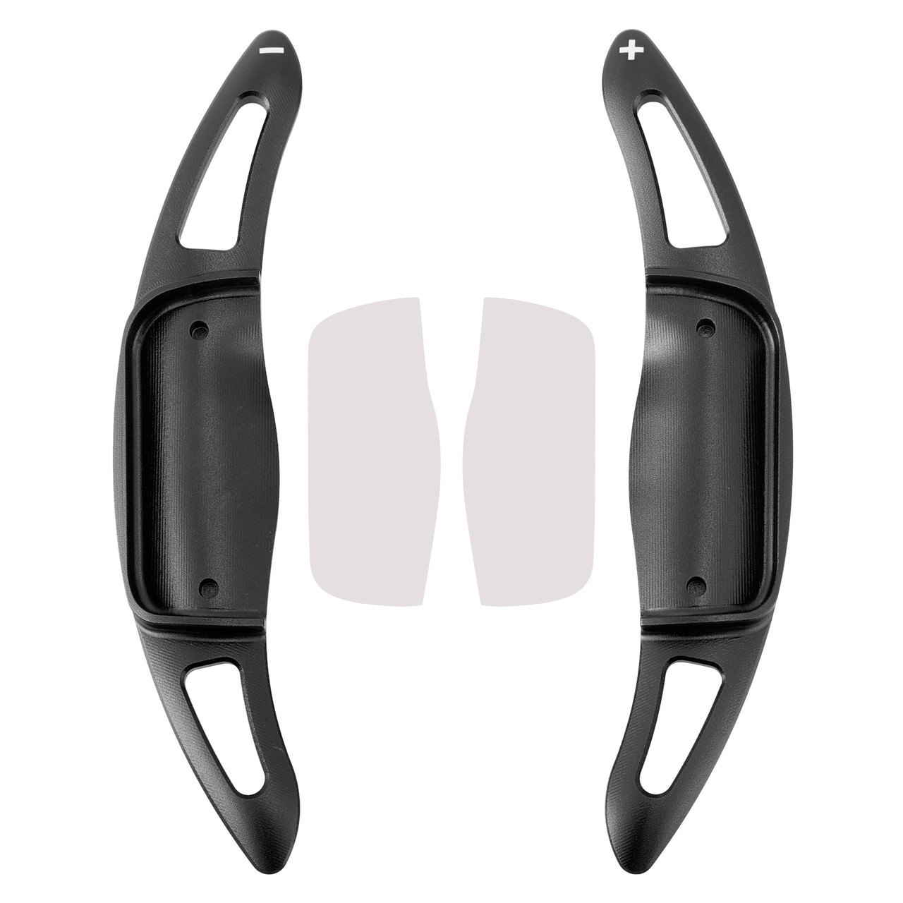 2019-2022 Toyota Corolla Carbon Look Steering Wheel Paddle Shifter Extension Aluminium Black Generic 2019-2022 Toyota Corolla Carbon Look Steering Wheel Paddle Shifter Extension Aluminium Black Generic