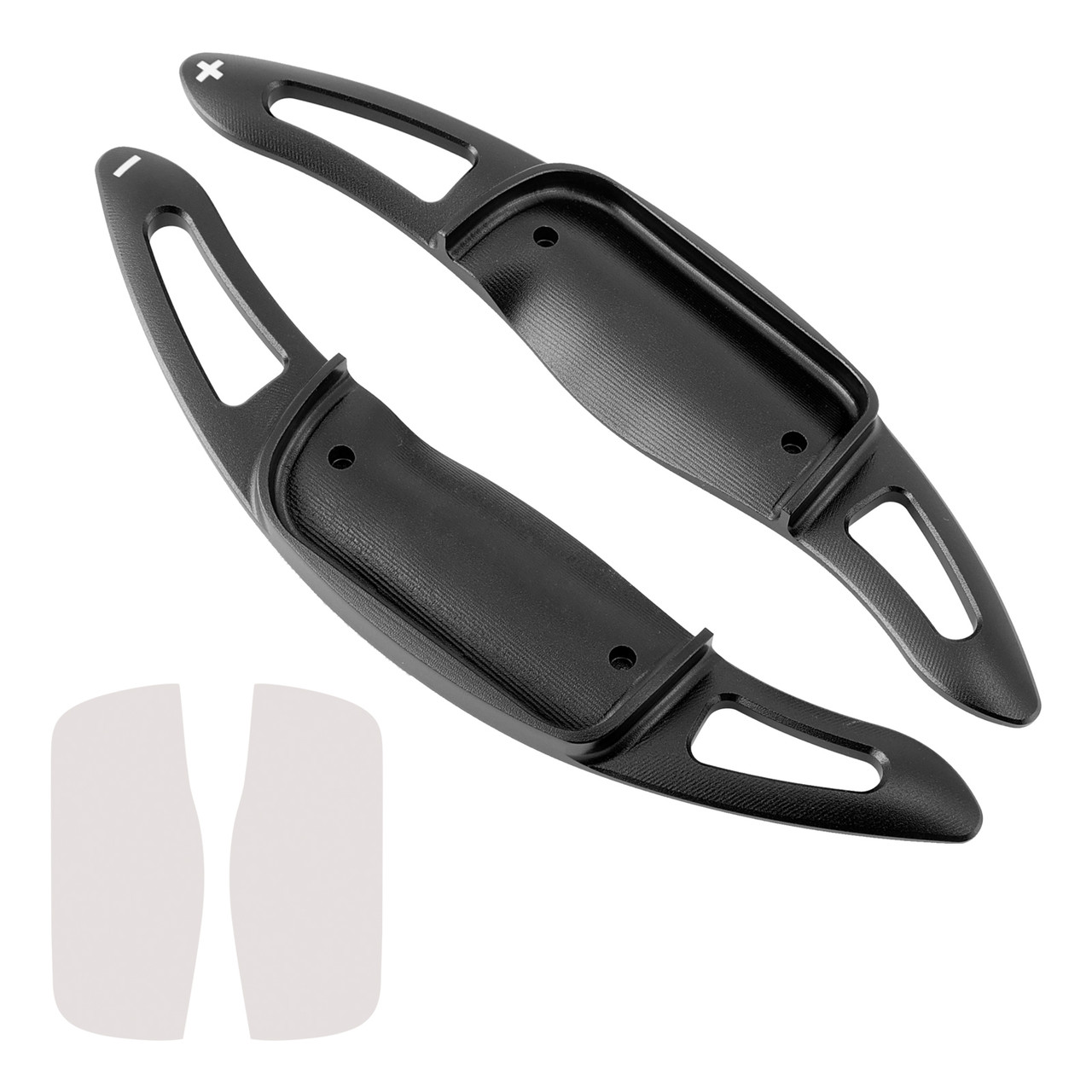 2020-2023 Toyota RAV4 Carbon Look Steering Wheel Paddle Shifter Extension Aluminium Black Generic 2020-2023 Toyota RAV4 Carbon Look Steering Wheel Paddle Shifter Extension Aluminium Black Generic