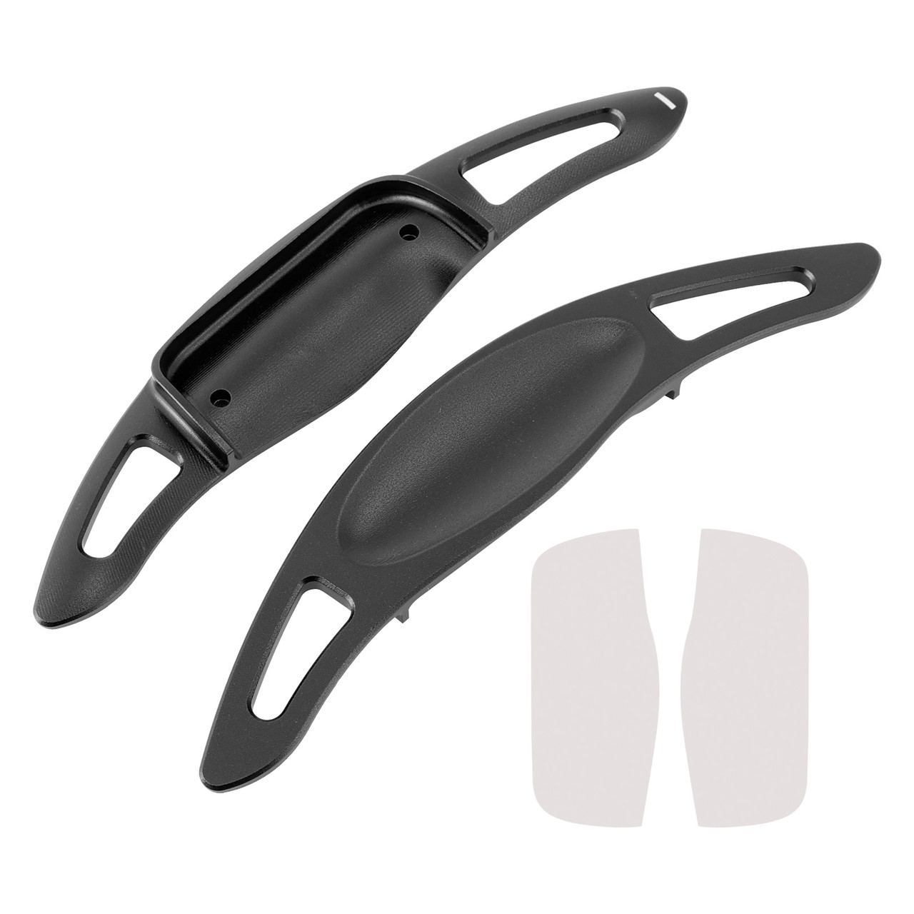 2023 Toyota Crown Carbon Look Steering Wheel Paddle Shifter Extension Aluminium Black Generic 2023 Toyota Crown Carbon Look Steering Wheel Paddle Shifter Extension Aluminium Black Generic