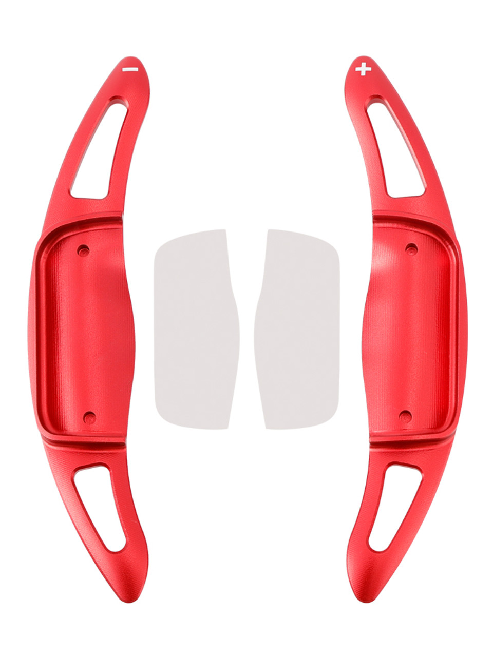 2020-2023 Toyota RAV4 Carbon Look Steering Wheel Paddle Shifter Extension Aluminium Red Generic 2020-2023 Toyota RAV4 Carbon Look Steering Wheel Paddle Shifter Extension Aluminium Red Generic