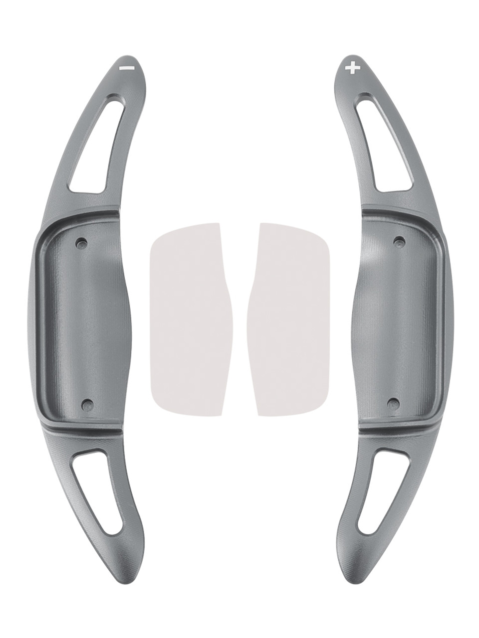 2020-2023 Toyota RAV4 Carbon Look Steering Wheel Paddle Shifter Extension Aluminium Grey Generic 2020-2023 Toyota RAV4 Carbon Look Steering Wheel Paddle Shifter Extension Aluminium Grey Generic