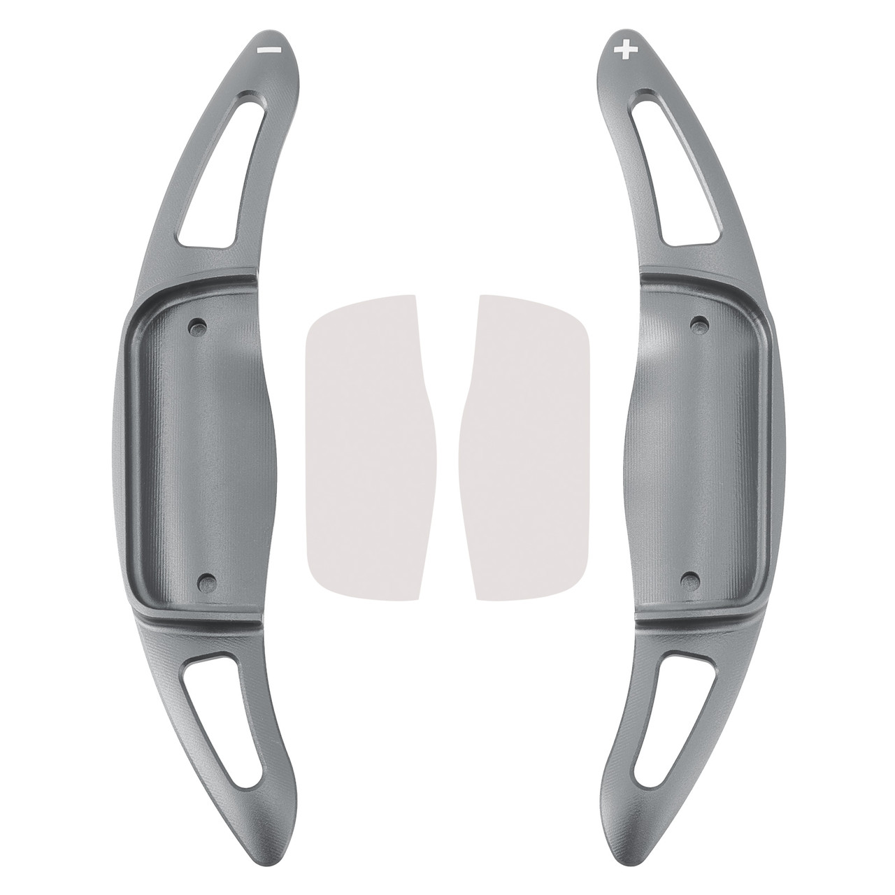 2023 Toyota RAV4 PHEV Carbon Look Steering Wheel Paddle Shifter Extension Aluminium Grey Generic 2023 Toyota RAV4 PHEV Carbon Look Steering Wheel Paddle Shifter Extension Aluminium Grey Generic