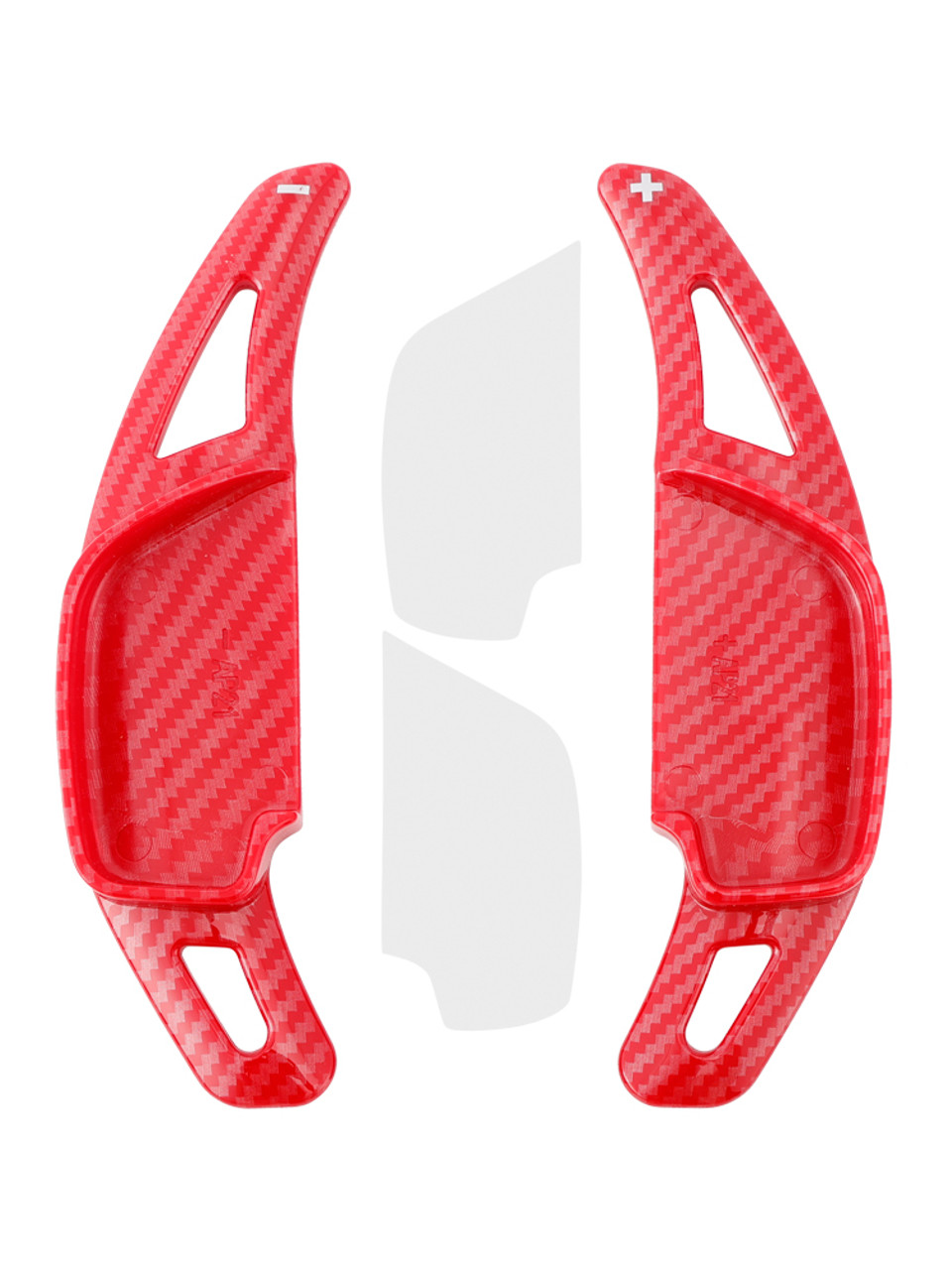 2010-2018 Toyota Mark X Steering Wheel Paddle Shifter Extension Carbon Fiber Red Look Generic 2010-2018 Toyota Mark X Steering Wheel Paddle Shifter Extension Carbon Fiber Red Look Generic