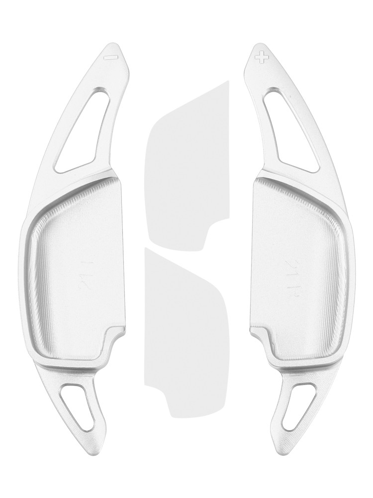 2010-2018 Toyota Mark X Steering Wheel Paddle Shifter Extension Aluminium Silver Generic