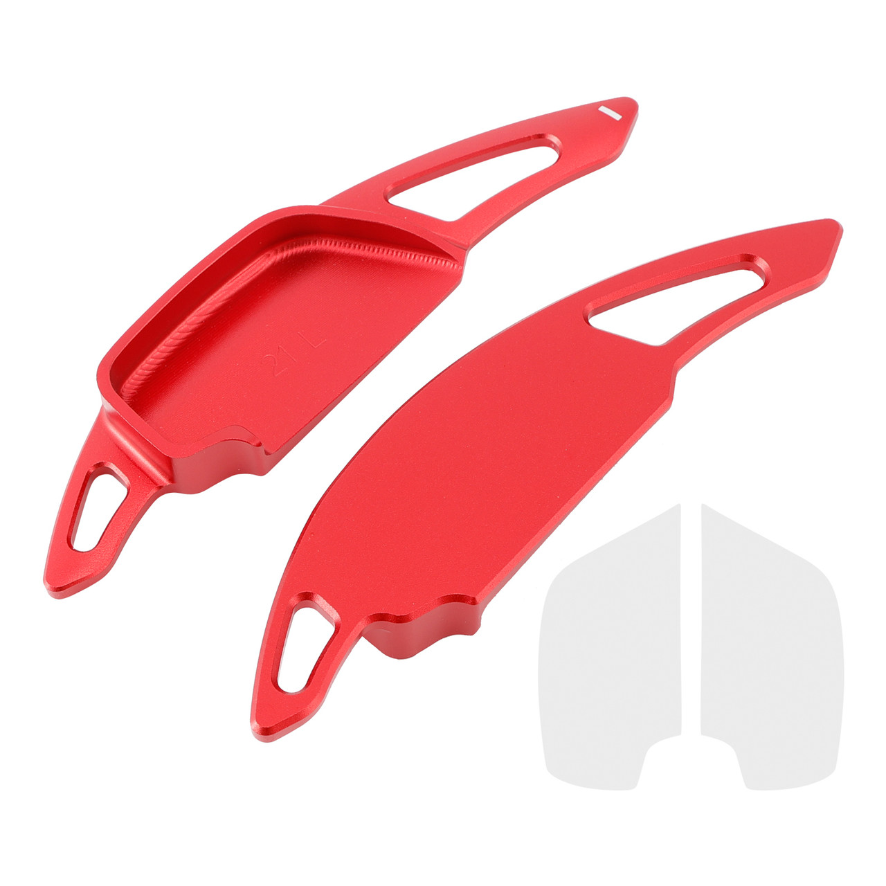 2017-2023 Toyota Fortuner Steering Wheel Paddle Shifter Extension Aluminium Red Generic 2017-2023 Toyota Fortuner Steering Wheel Paddle Shifter Extension Aluminium Red Generic