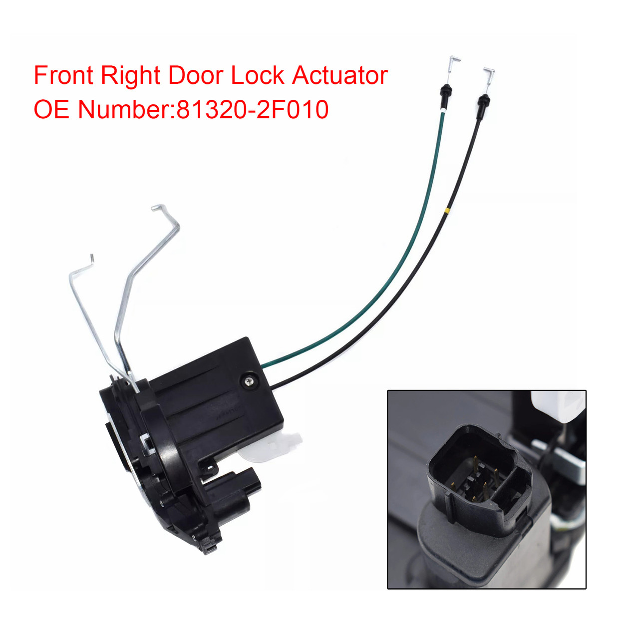 2005-2009 Kia Spectra Front Right Door Lock Actuator 81320-2F010 Generic
