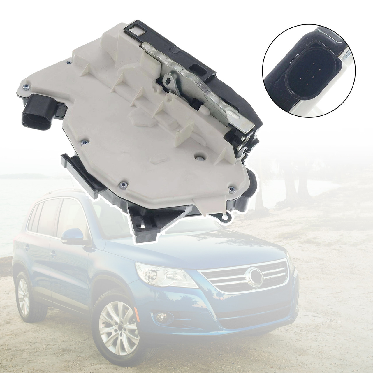 2009-2014 VW Tiguan Door Lock Latch Actuator Rear Left 5N0839015A Generic 2009-2014 VW Tiguan Door Lock Latch Actuator Rear Left 5N0839015A Generic