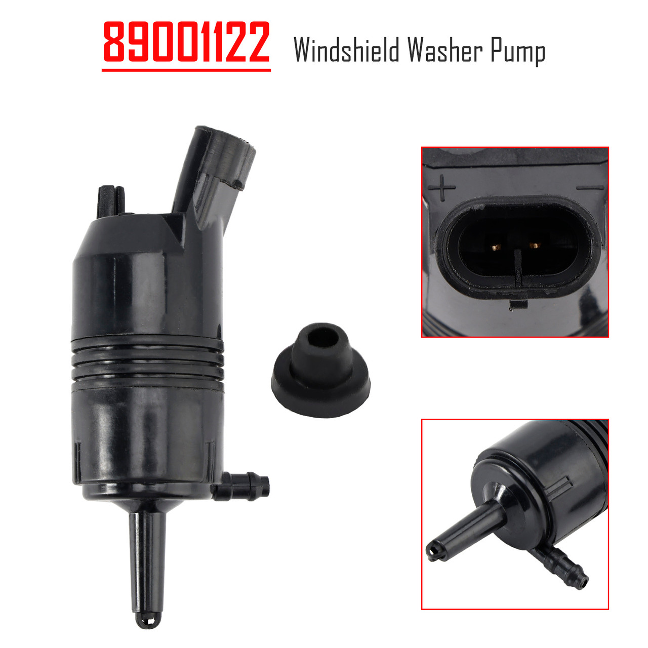 1987-2010 Buick Windshield Washer Pump 89001122 Generic