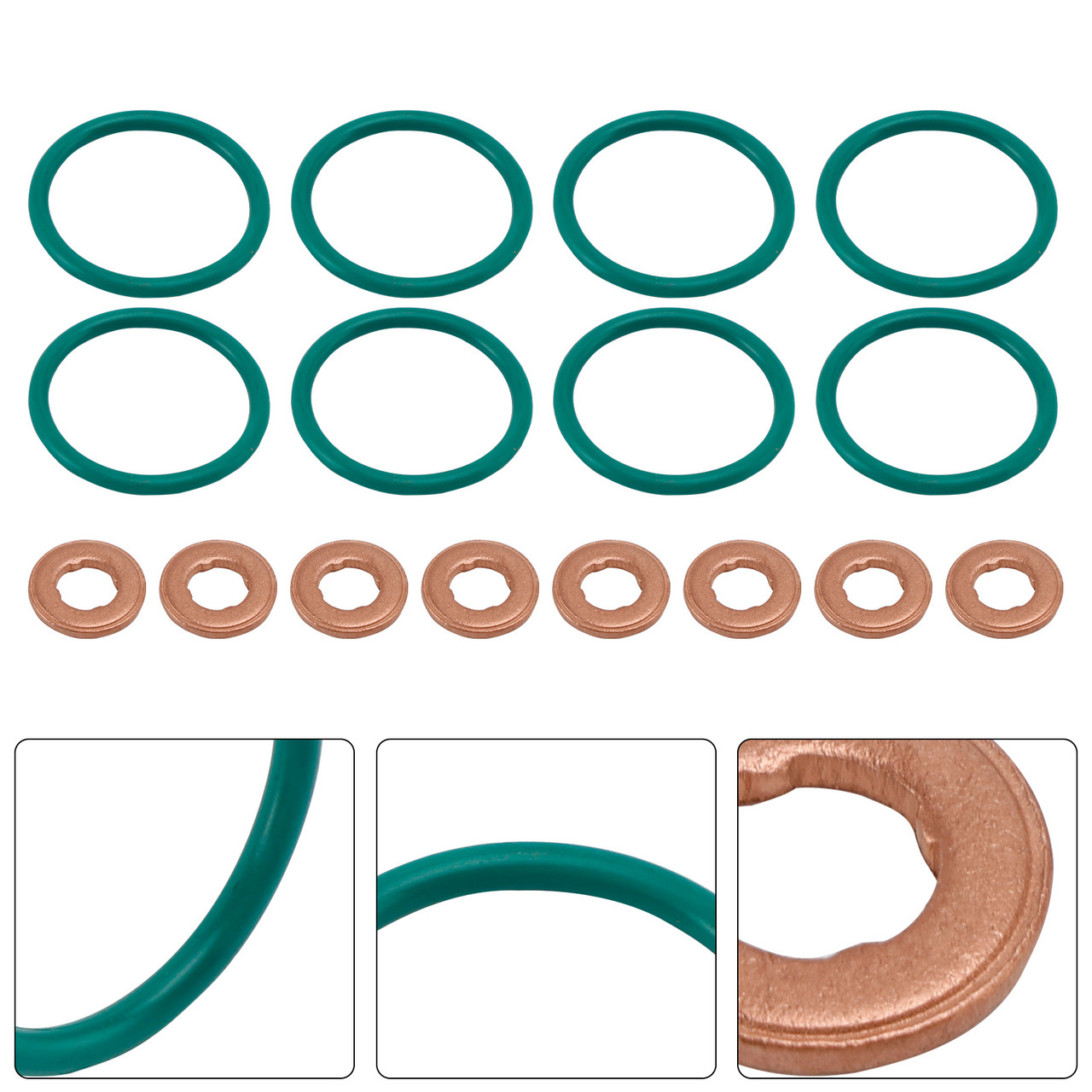 2004-2010 Chevrolet Express Silverado Suburban Fuel Injector O-Ring Seal 97327722 Generic