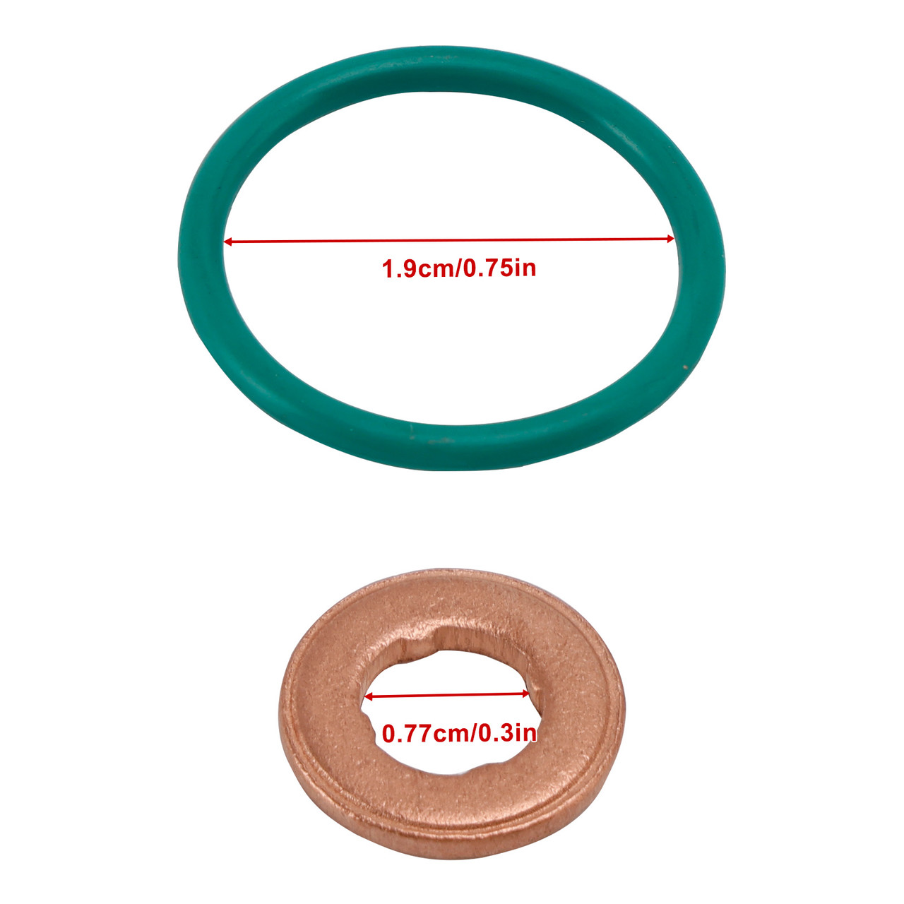 2004-2005 GMC Yukon 6.6L Fuel Injector O-Ring Seal 97327722 Generic