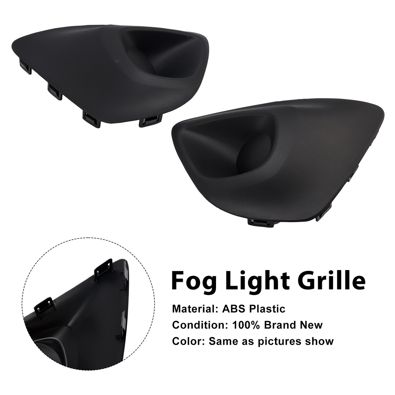 2014+ Renault Trafic Mk3 Without Fog Light 2* Fog Light Grille 93867875 Generic