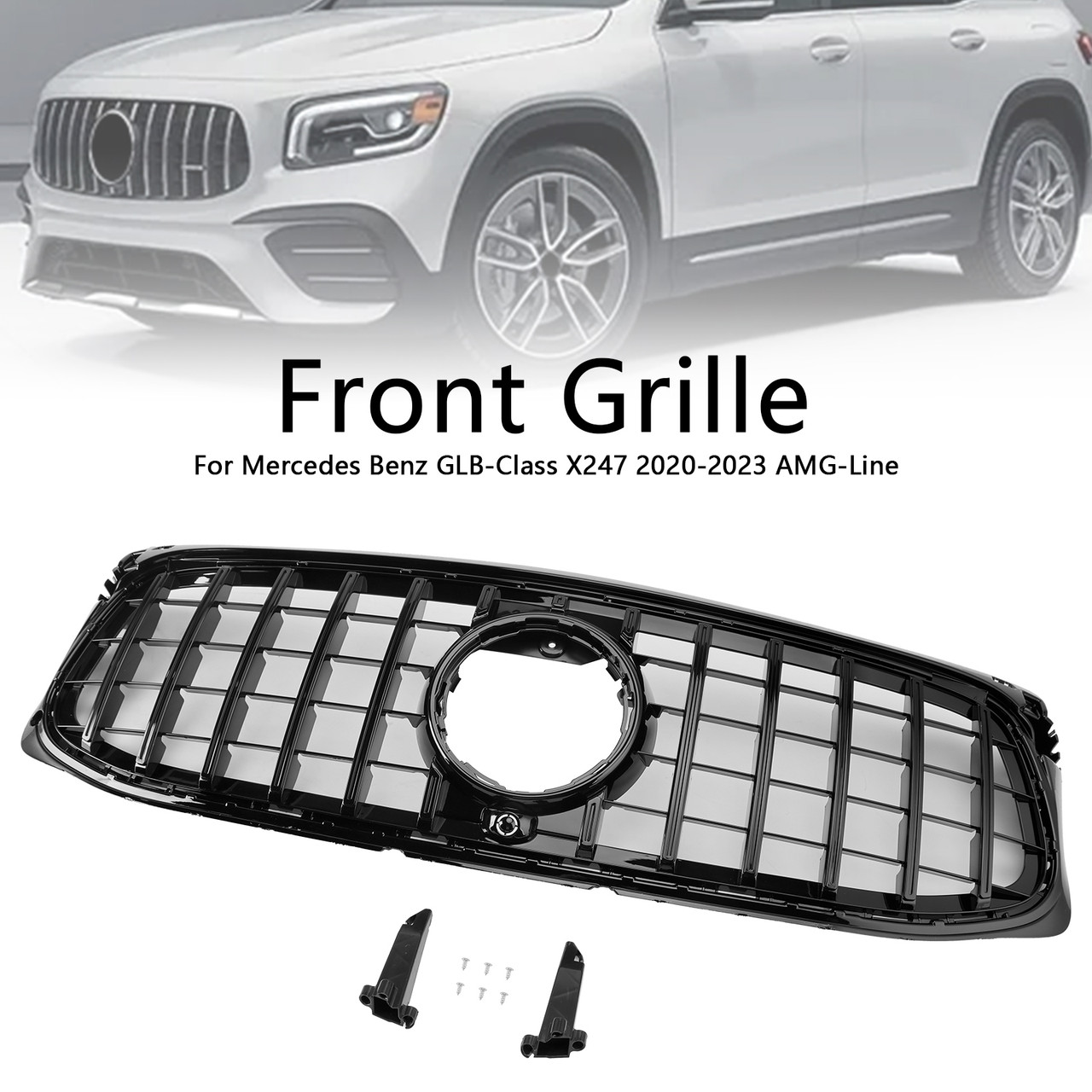 2020-2023 Mercedes Benz GLB-Class X247 AMG-Line Front Bumper Grille Generic