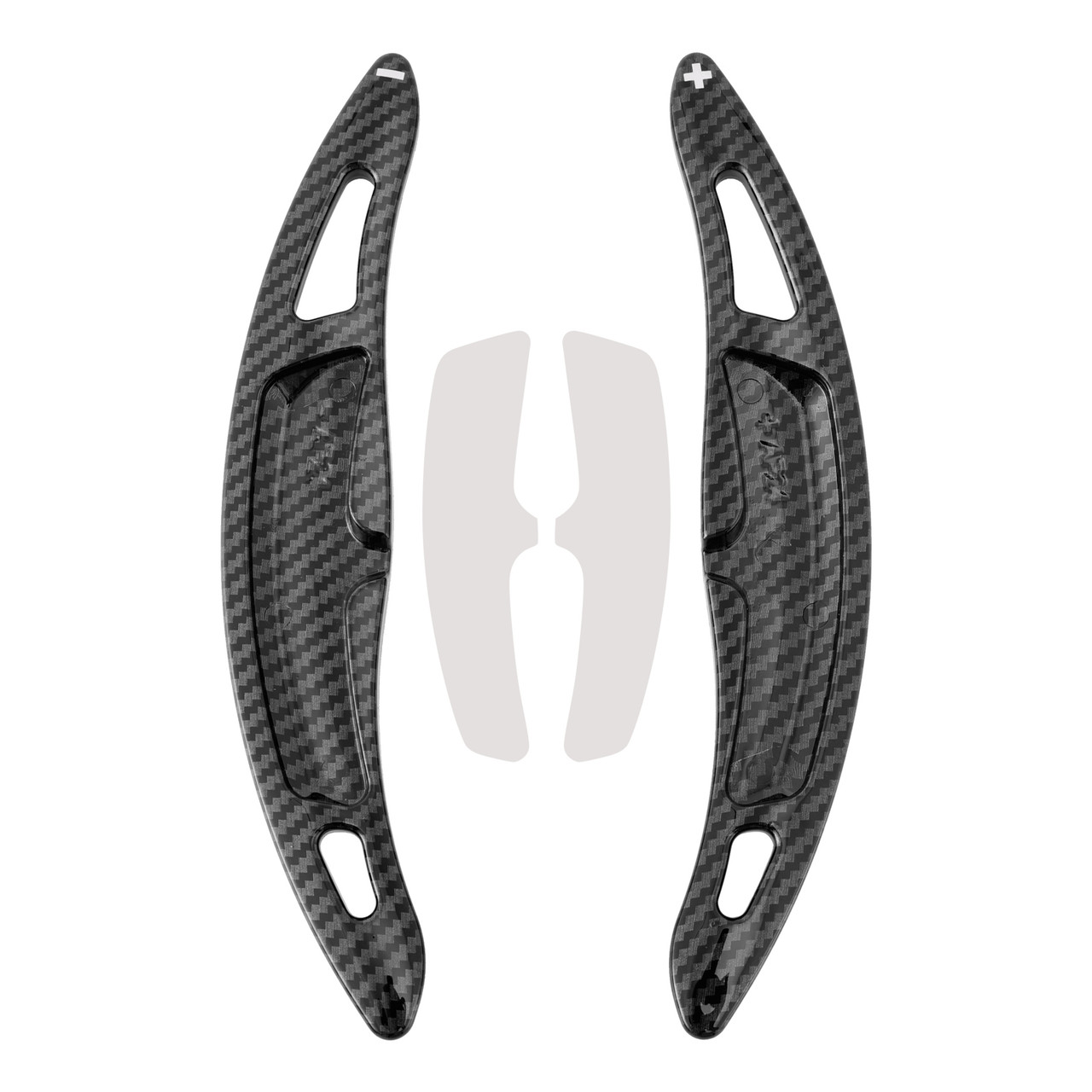 2017-2020 Porsche Panamera Wheel Paddle Shifter Extension Carbon Fiber Black Look Generic 2017-2020 Porsche Panamera Wheel Paddle Shifter Extension Carbon Fiber Black Look Generic