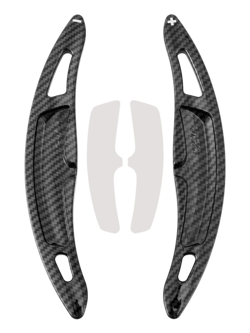 2018-2020 Porsche Panamera Hybrid Wheel Paddle Shifter Extension Carbon Fiber Black Look Generic 2018-2020 Porsche Panamera Hybrid Wheel Paddle Shifter Extension Carbon Fiber Black Look Generic