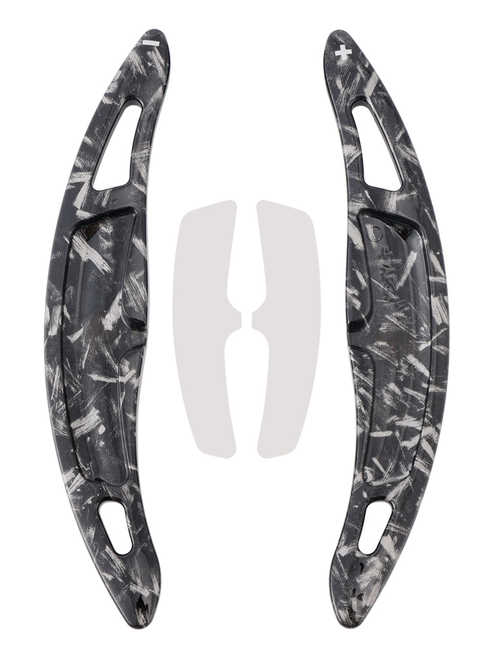 2018-2020 Porsche Panamera Hybrid Wheel Paddle Shifter Extension Black Forged Pattern Generic 2018-2020 Porsche Panamera Hybrid Wheel Paddle Shifter Extension Black Forged Pattern Generic