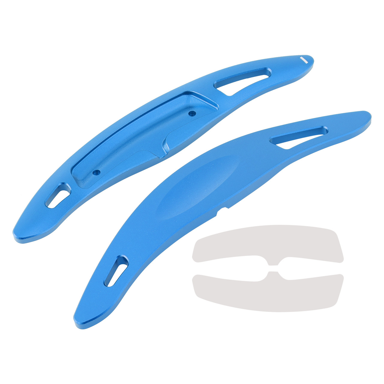 2018-2020 Porsche Panamera Hybrid Wheel Paddle Shifter Extension Aluminium Blue Generic 2018-2020 Porsche Panamera Hybrid Wheel Paddle Shifter Extension Aluminium Blue Generic