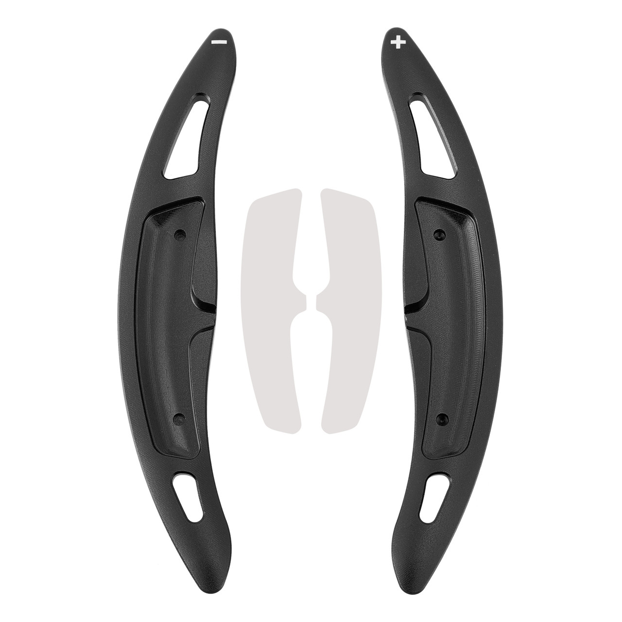 2016-2023 Porsche 718 Wheel Paddle Shifter Extension Aluminium Black Generic 2016-2023 Porsche 718 Wheel Paddle Shifter Extension Aluminium Black Generic