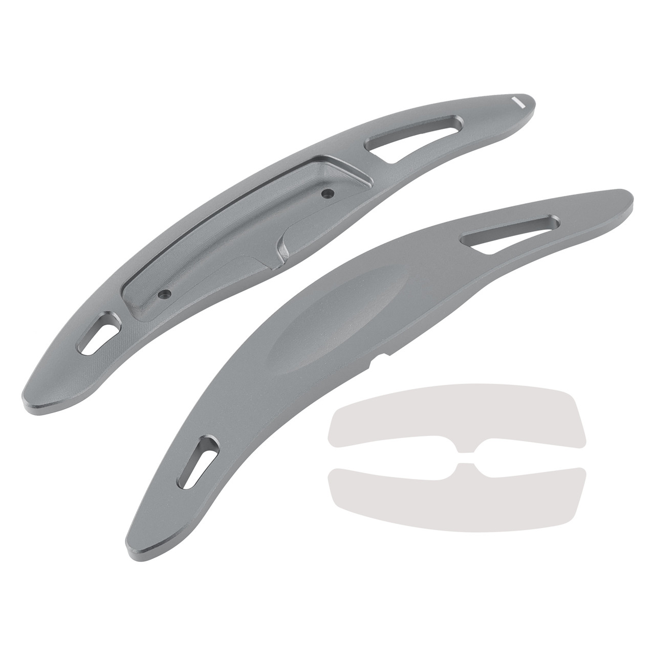 2014-2021 Porsche Macan Wheel Paddle Shifter Extension Aluminium Grey Generic 2014-2021 Porsche Macan Wheel Paddle Shifter Extension Aluminium Grey Generic