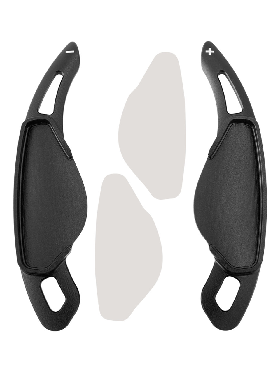 2016-2021 Discovery Sport Steering Wheel Paddle Shifter Extension Aluminium Black Generic