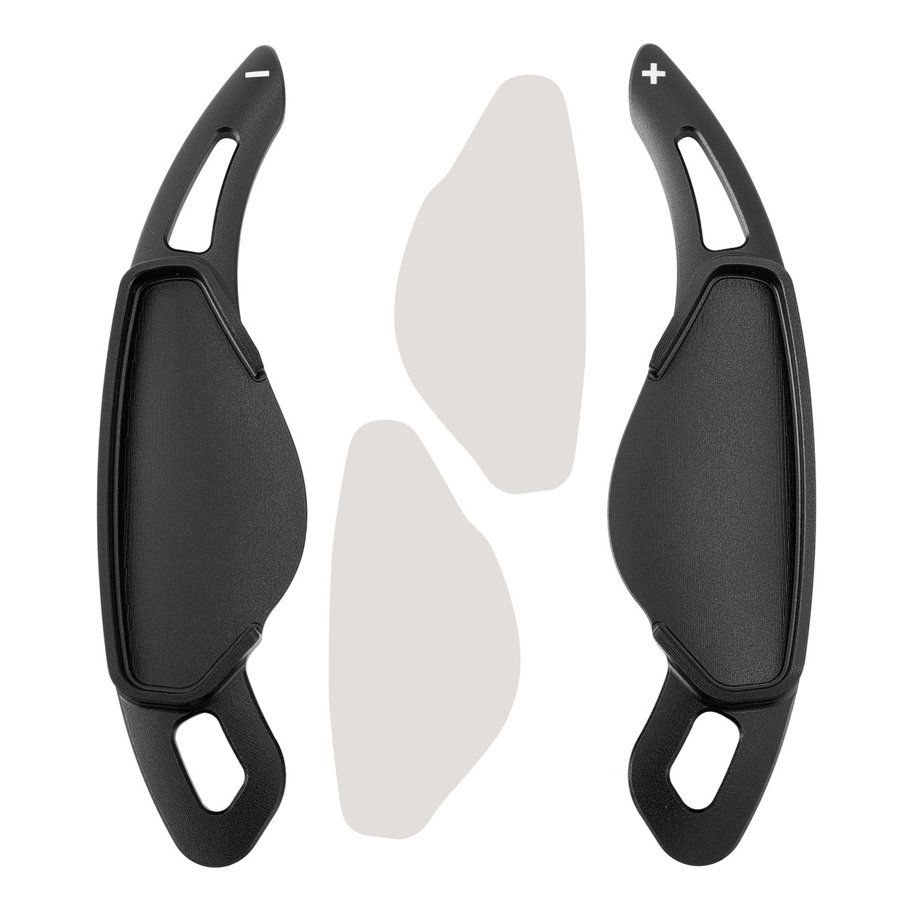 2016-2021 Discovery Sport Steering Wheel Paddle Shifter Extension Aluminium Black Generic