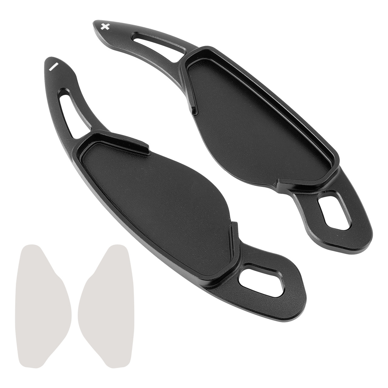 2016-2021 Discovery Sport Steering Wheel Paddle Shifter Extension Aluminium Black Generic