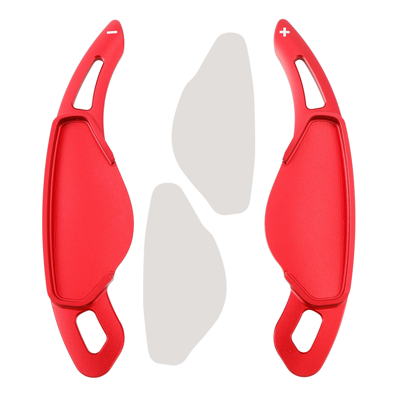 2013-2021 Jaguar F-PACE XE XEL XF XFL Steering Wheel Paddle Shifter Extension Aluminium Red Generic