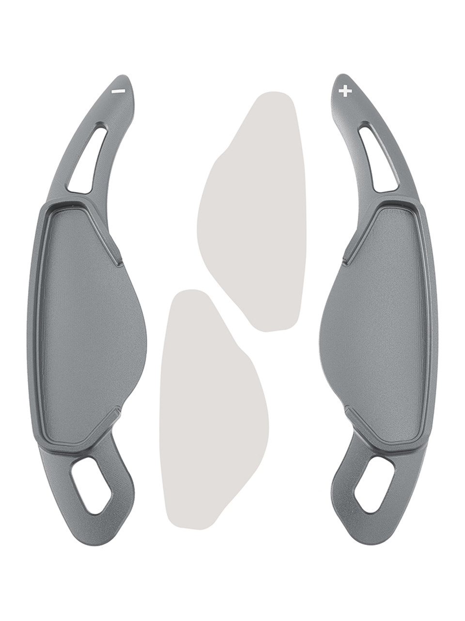 2010-2020 Land Rover Steering Wheel Paddle Shifter Extension Aluminium Grey Generic 2010-2020 Land Rover Steering Wheel Paddle Shifter Extension Aluminium Grey Generic