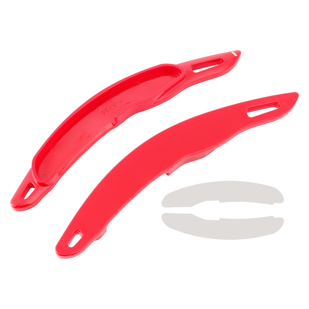 2018-2019 Mitsubishi Eclipse Cross Steering Wheel Paddle Shifter Extension Red Generic 2018-2019 Mitsubishi Eclipse Cross Steering Wheel Paddle Shifter Extension Red Generic