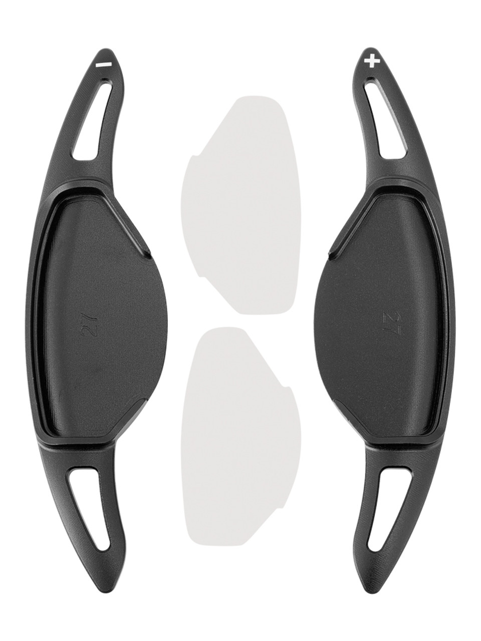 2018-2024 Infiniti QX50 Steering Wheel Paddle Shifter Extension Aluminium Black Generic 2018-2024 Infiniti QX50 Steering Wheel Paddle Shifter Extension Aluminium Black Generic