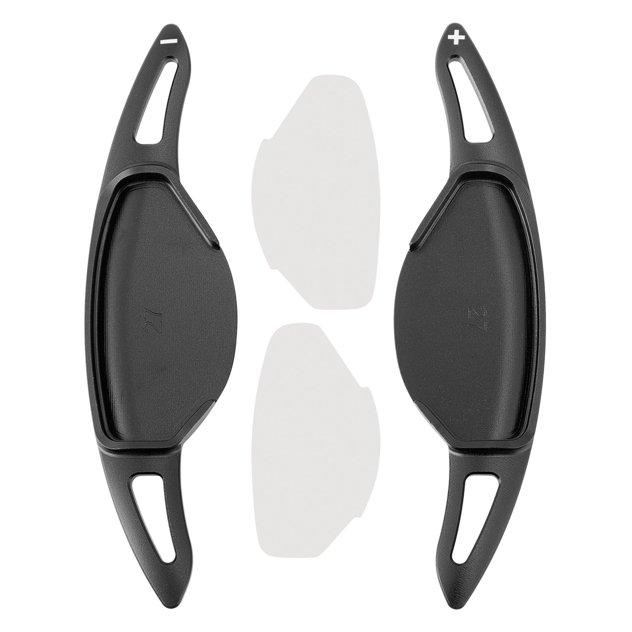 2018-2024 Infiniti QX50 Steering Wheel Paddle Shifter Extension Aluminium Black Generic 2018-2024 Infiniti QX50 Steering Wheel Paddle Shifter Extension Aluminium Black Generic