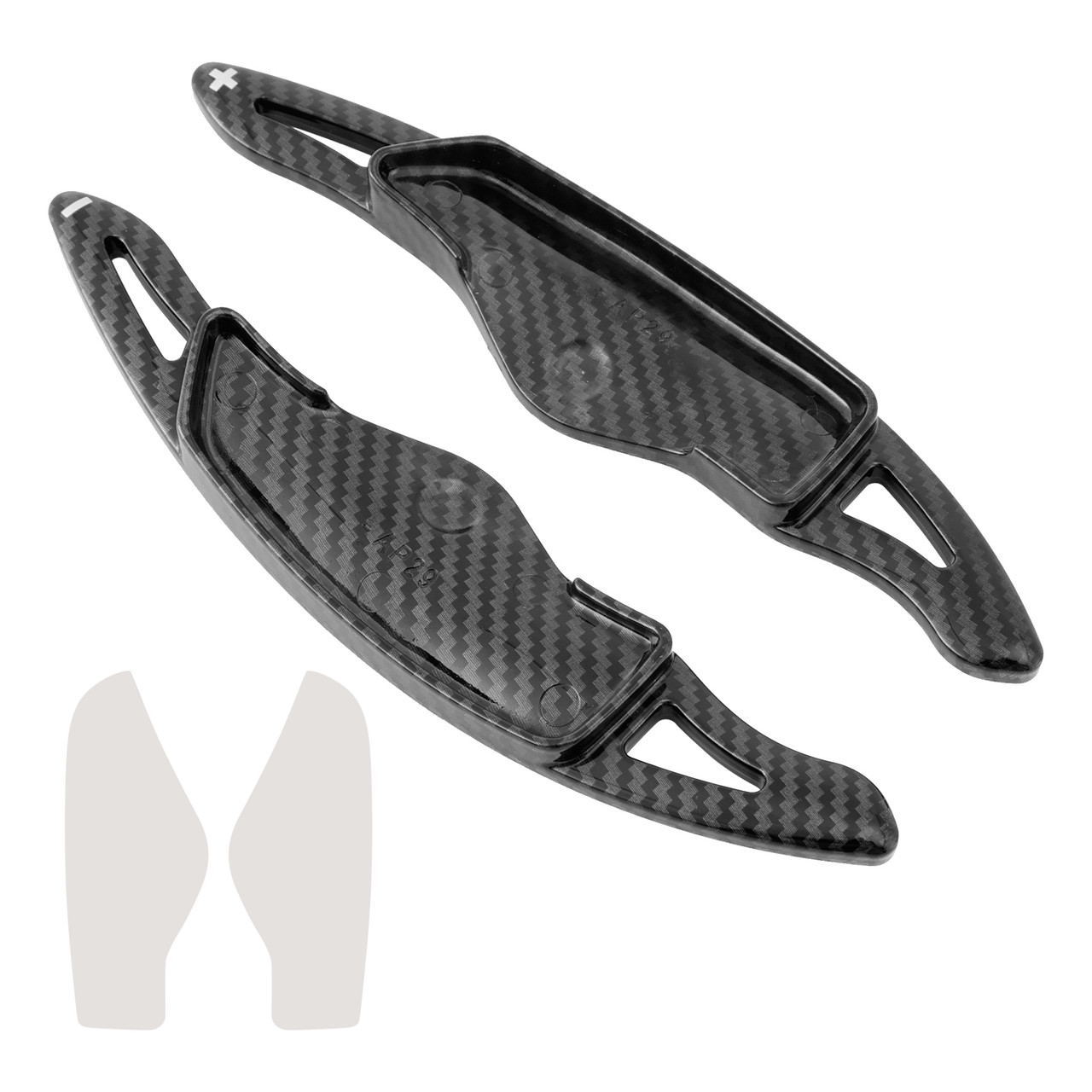2021-2023 Hyundai Mistra Steering Wheel Paddle Shifter Extension Carbon Fiber Black Look Generic 2021-2023 Hyundai Mistra Steering Wheel Paddle Shifter Extension Carbon Fiber Black Look Generic