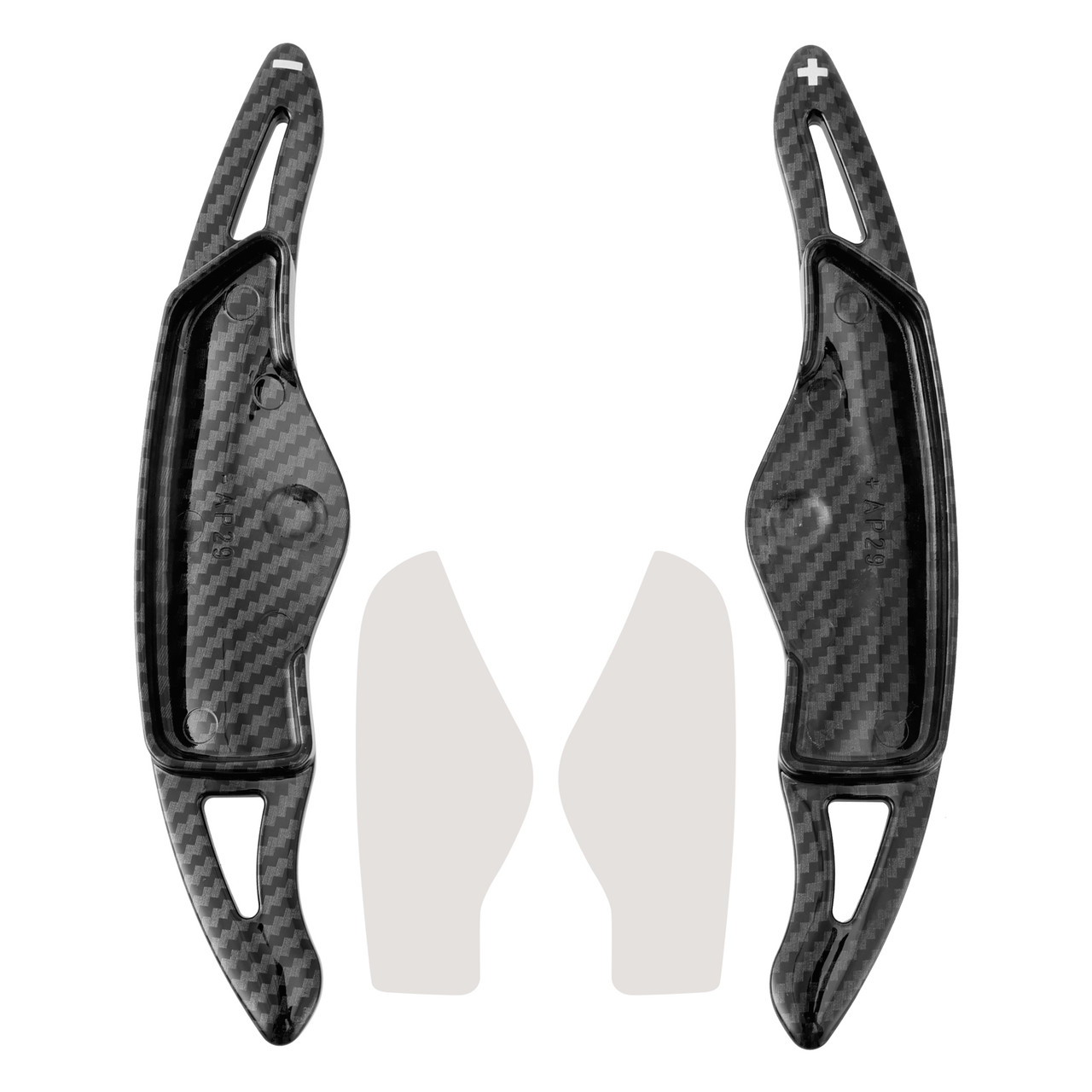 2023-2024 Hyundai Lafesta Steering Wheel Paddle Shifter Extension Carbon Fiber Black Look Generic 2023-2024 Hyundai Lafesta Steering Wheel Paddle Shifter Extension Carbon Fiber Black Look Generic