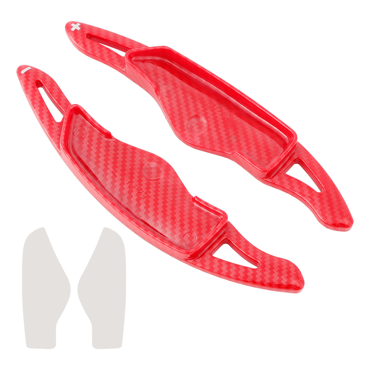 2020-2024 Hyundai Sonata Gen10 Steering Wheel Paddle Shifter Extension Carbon Fiber Red Look Generic 2020-2024 Hyundai Sonata Gen10 Steering Wheel Paddle Shifter Extension Carbon Fiber Red Look Generic