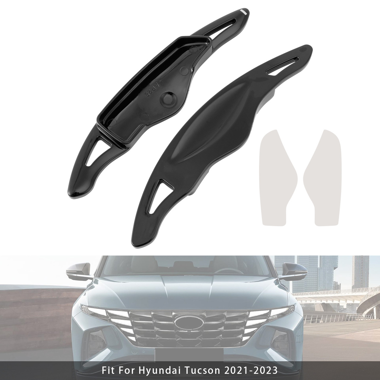 2021-2023 Hyundai Mistra Steering Wheel Paddle Shifter Extension Black Generic