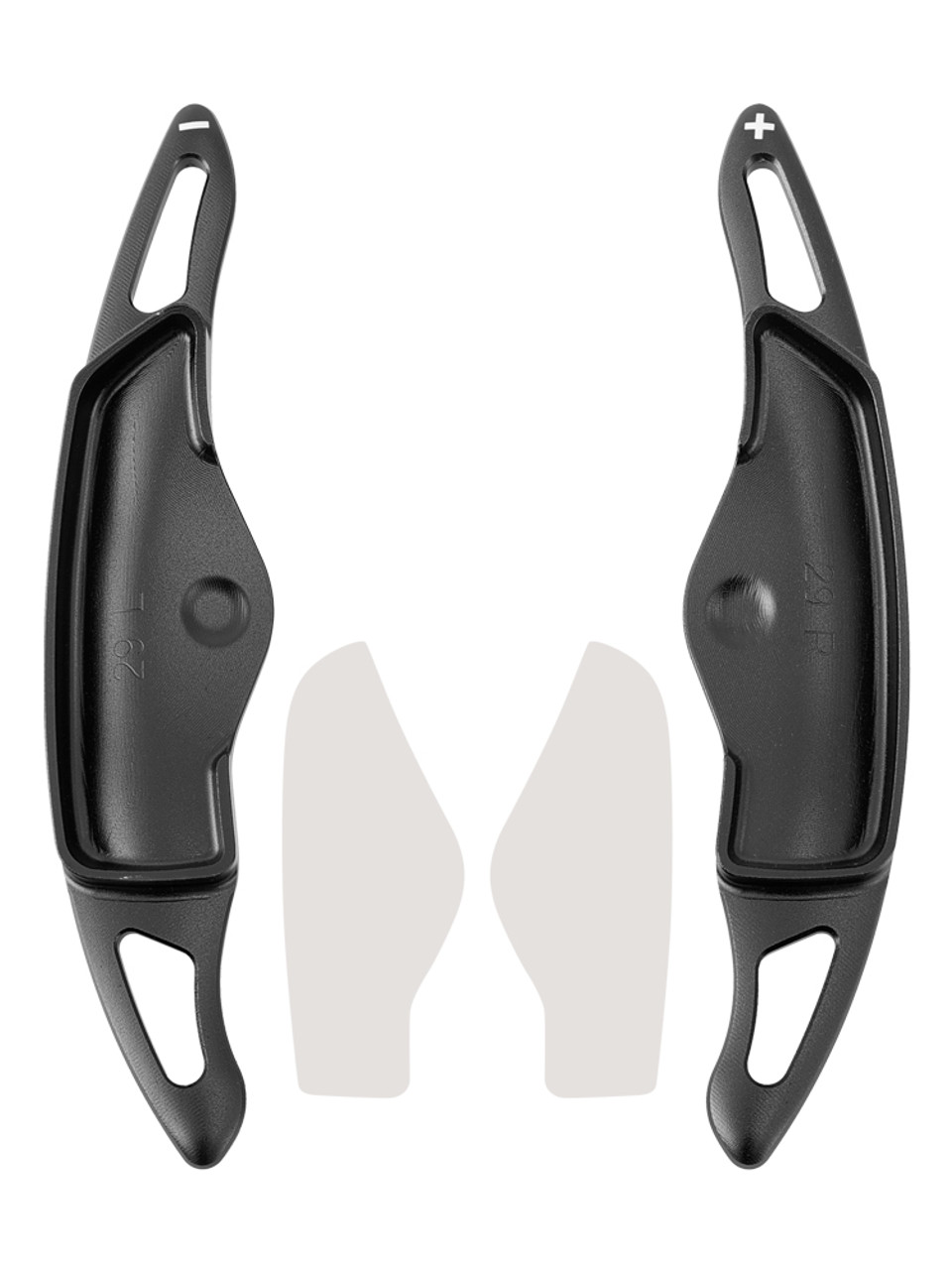 2021-2023 Hyundai Tucson Steering Wheel Paddle Shifter Extension Aluminium Black Generic