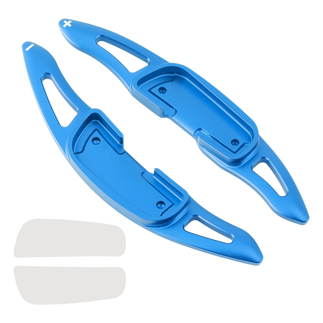 2016-2020 Mazda CX-5 Steering Wheel Paddle Shifter Extension Aluminium Blue Generic 2016-2020 Mazda CX-5 Steering Wheel Paddle Shifter Extension Aluminium Blue Generic