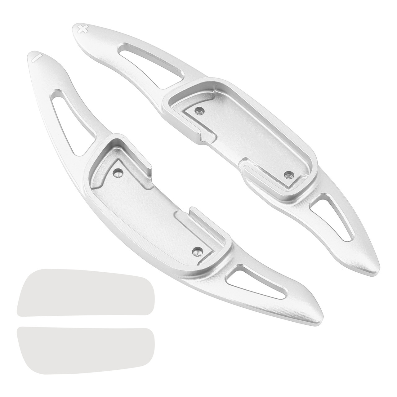 2016-2020 Mazda CX-5 Steering Wheel Paddle Shifter Extension Aluminium Silver Generic 2016-2020 Mazda CX-5 Steering Wheel Paddle Shifter Extension Aluminium Silver Generic