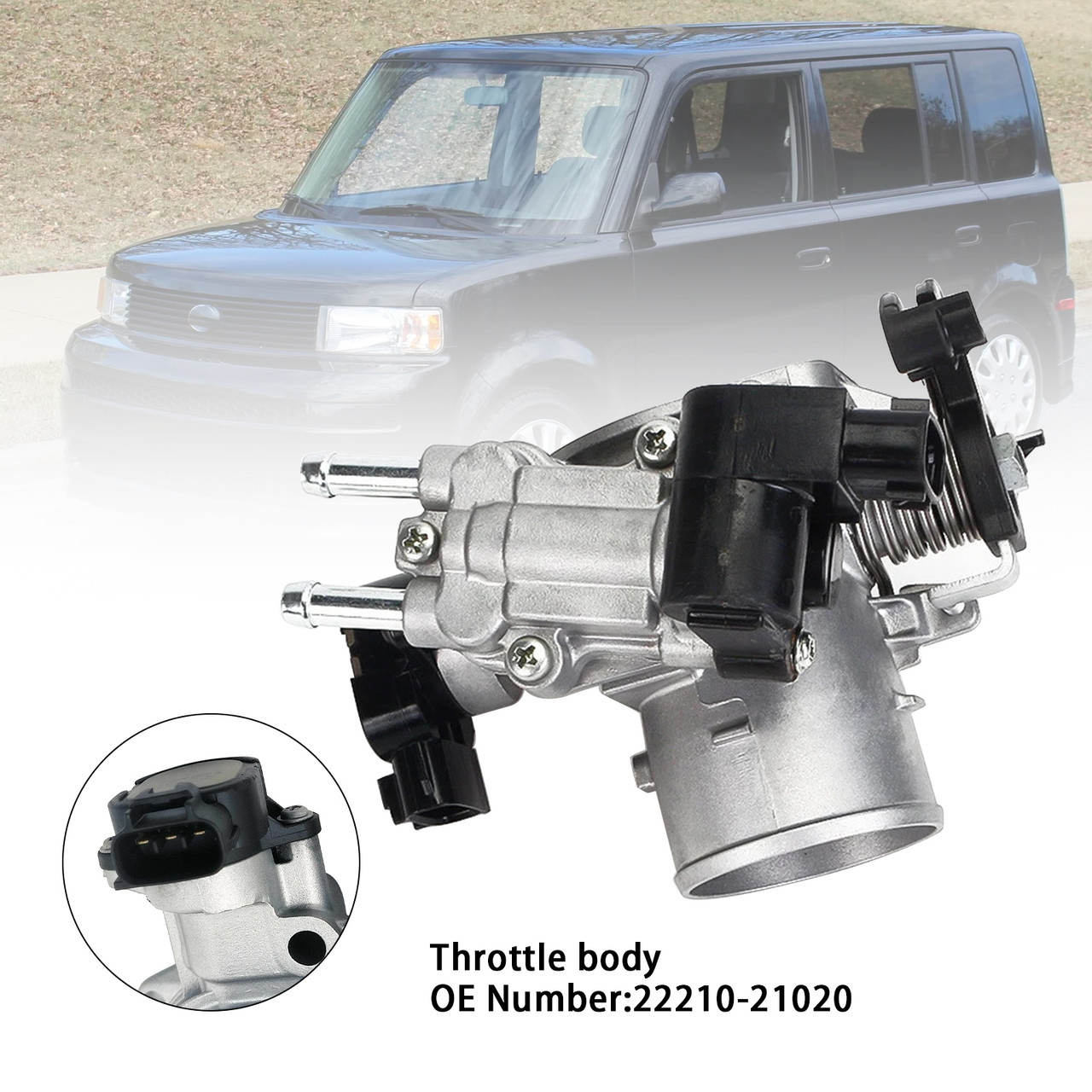 2000-2005 Toyota Coupe Sedan Coupe Sedan Throttle Body 22210-21020